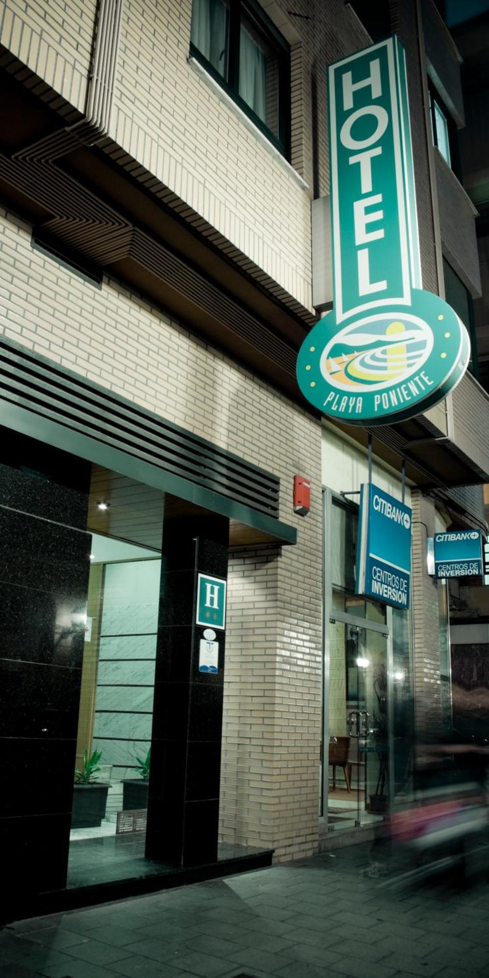 Hotel Playa Poniente Хихон Экстерьер фото