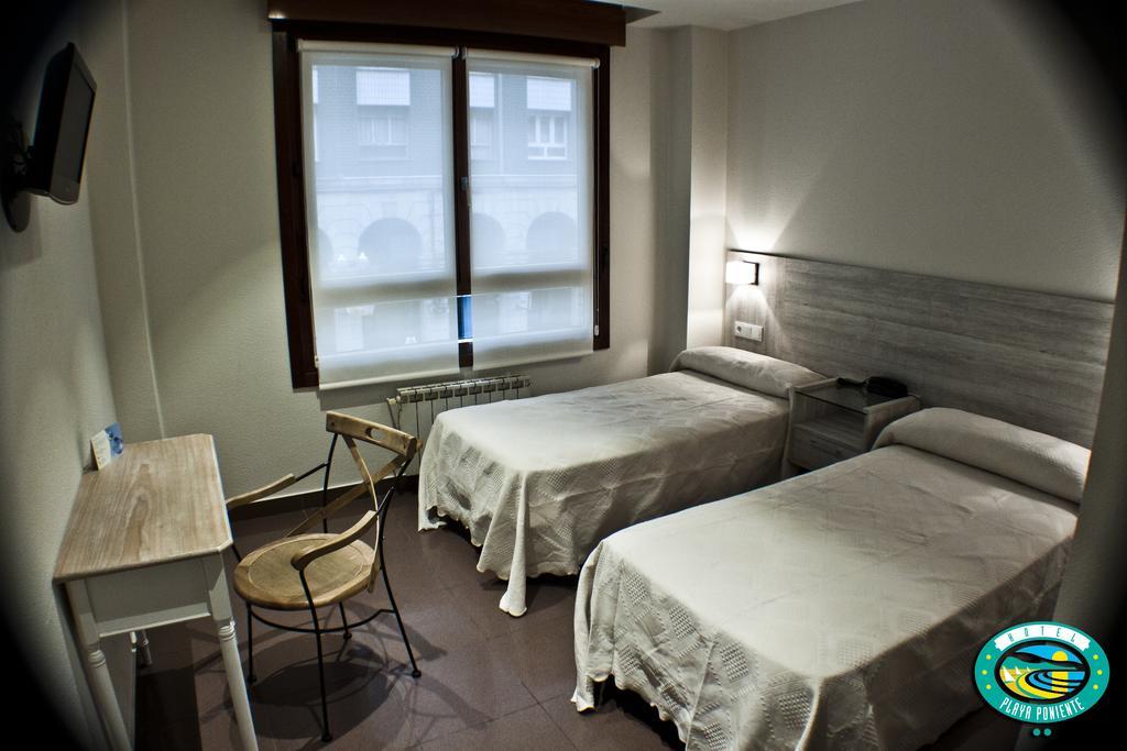 Hotel Playa Poniente Хихон Экстерьер фото