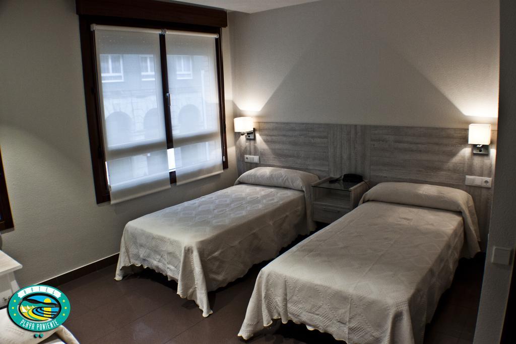 Hotel Playa Poniente Хихон Экстерьер фото