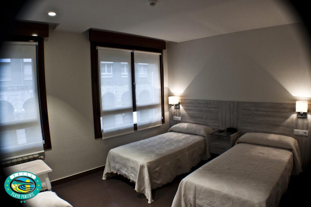 Hotel Playa Poniente Хихон Экстерьер фото